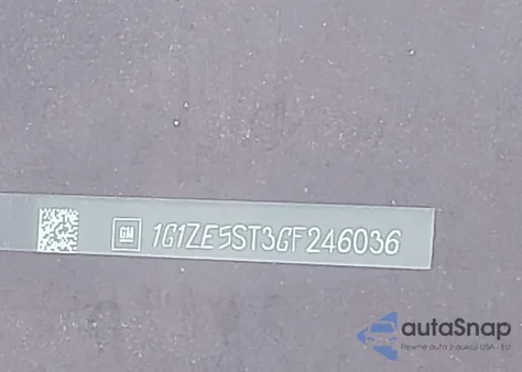 2016 Chevrolet Malibu 1Lt z USA, uszkodzony, nr VIN 1G1ZE5ST3GF246036